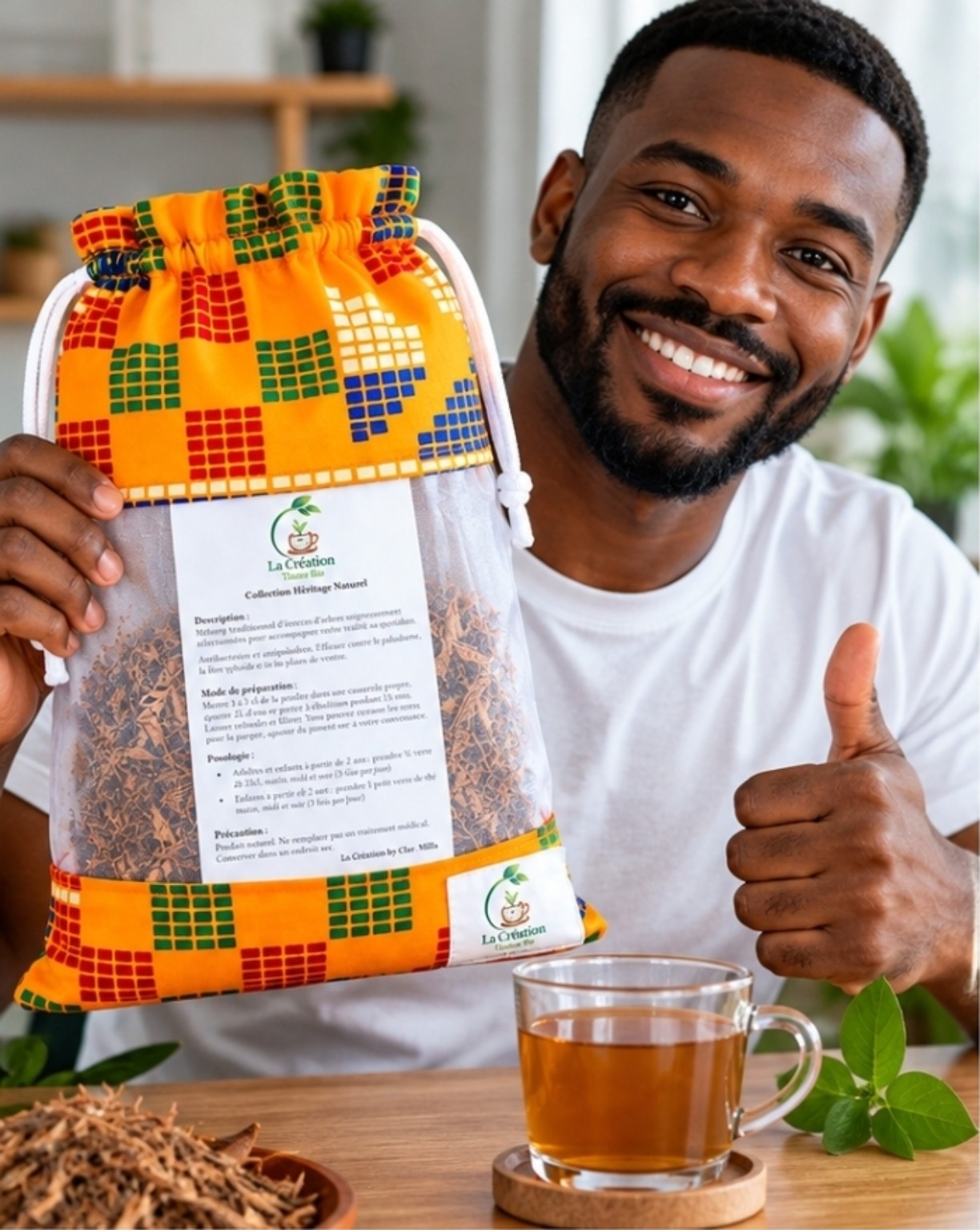 La Création Tisane Bio préparée avec soin
